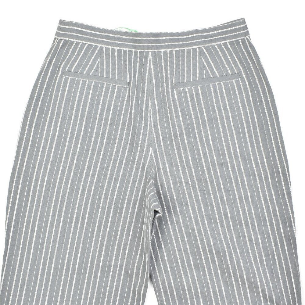 People Tree Emerson Striped Trousers Gray New - 6 — image 3 of 7